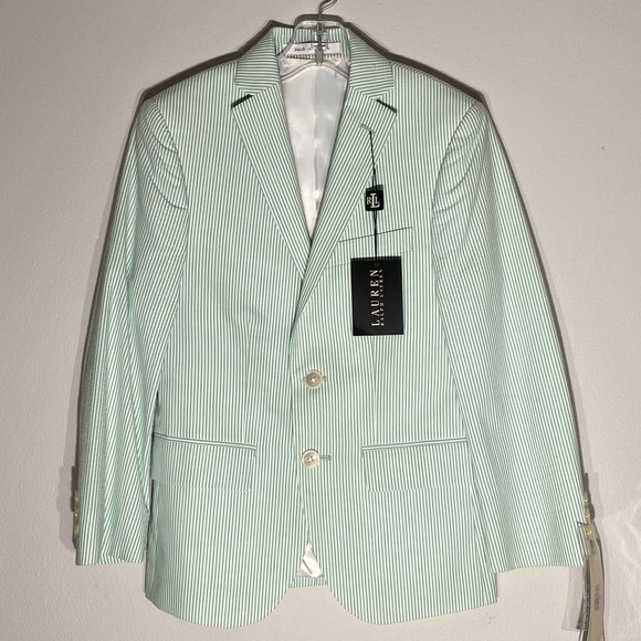 Lauren Ralph Lauren Other - RALPH LAUREN*Green Striped Blazer 8R & 12R $118